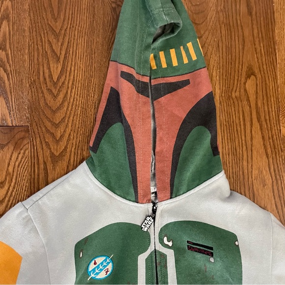 Star Wars Boba Fett Onesie, Mens Sm - Picture 5 of 12